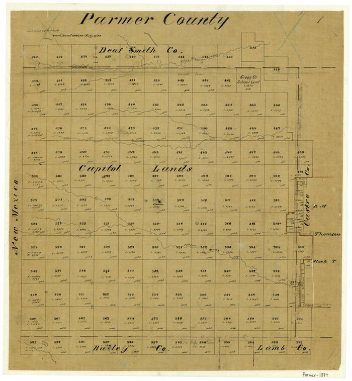 3949, Parmer County, General Map Collection