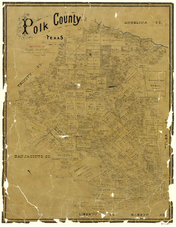 3956, Polk County Texas, General Map Collection