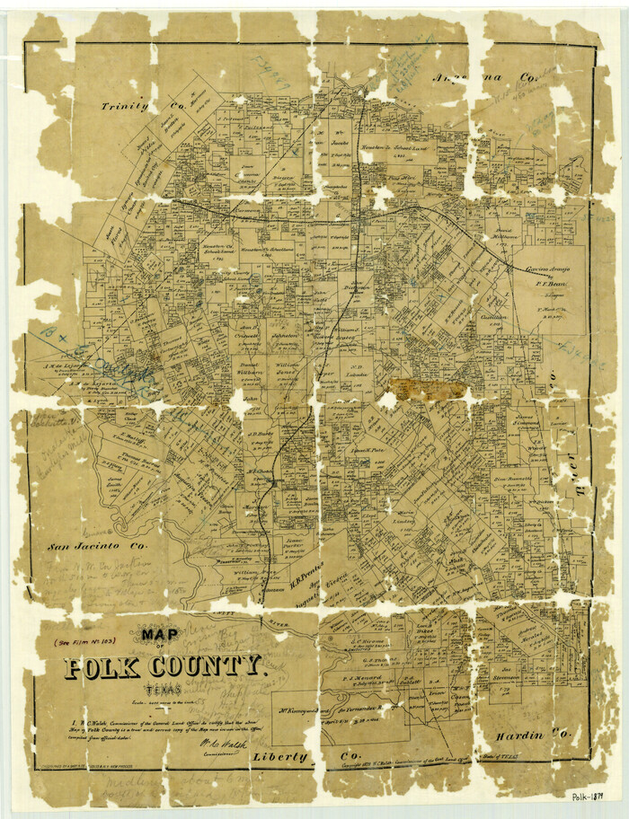 3959, Map of Polk County, General Map Collection