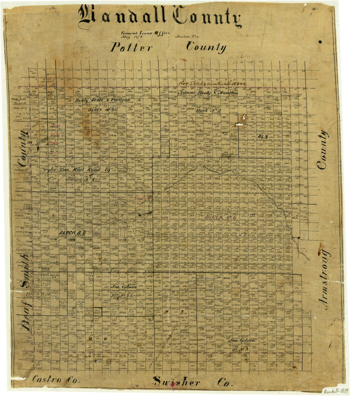 3974, Randall County, General Map Collection
