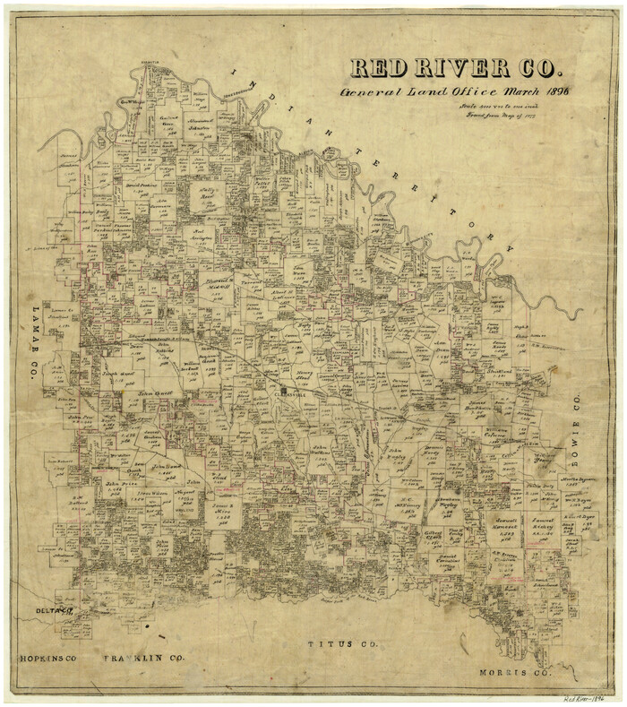3977, Red River County, General Map Collection