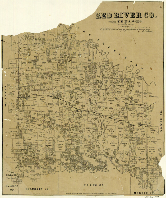 3978, Red River County Texas, General Map Collection
