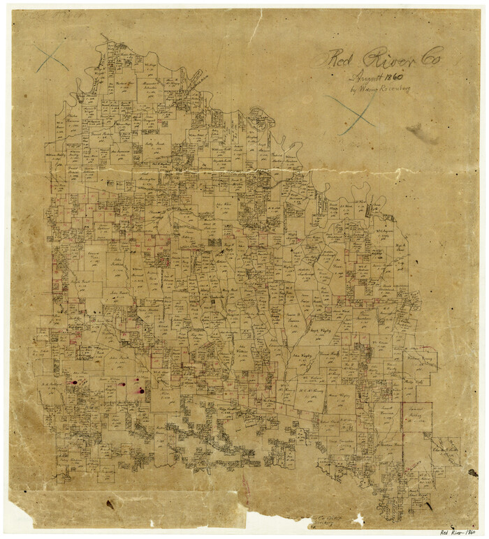 3980, Red River County, General Map Collection