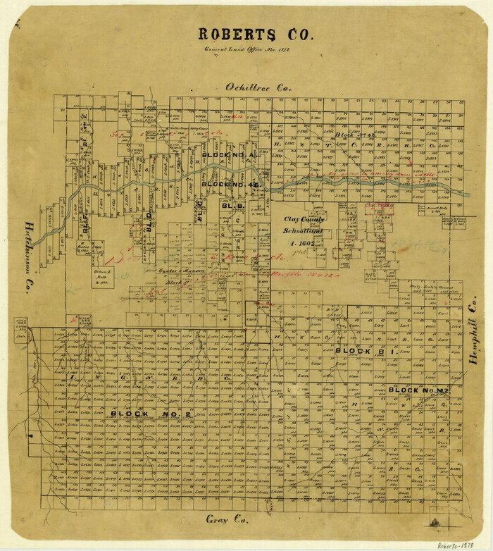 3991, Roberts County, General Map Collection