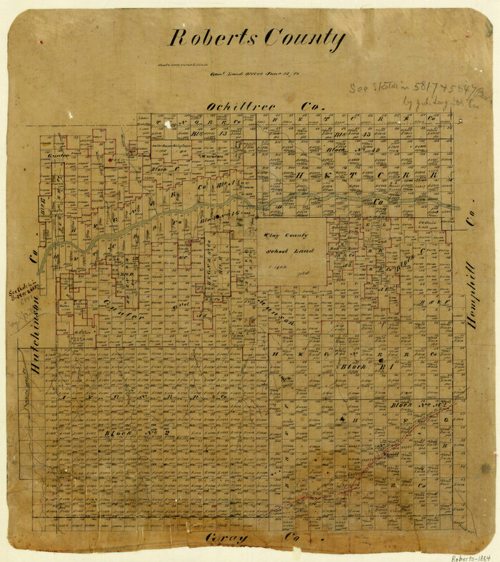 3992, Roberts County, General Map Collection
