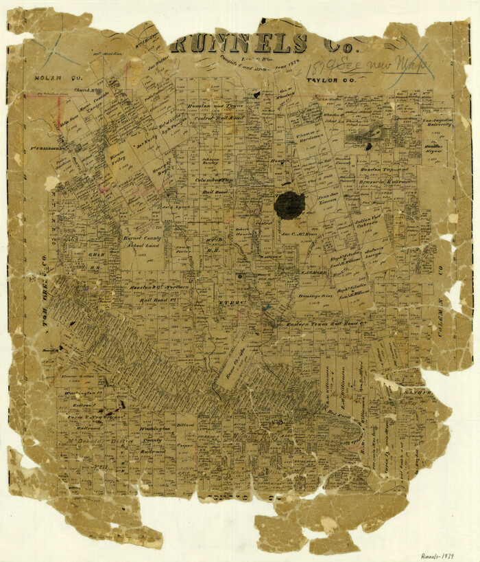 3999, Runnels County, General Map Collection
