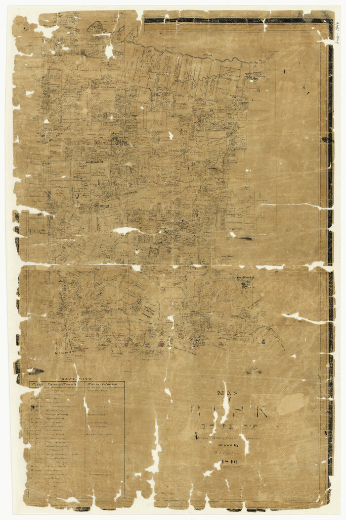 4006, Map of Rusk County, General Map Collection
