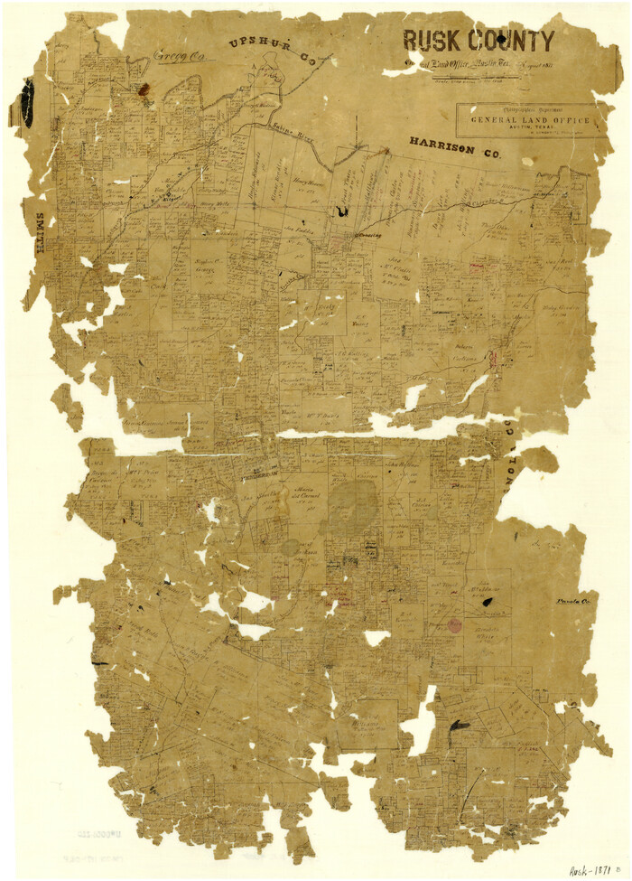 4007, Rusk County, General Map Collection
