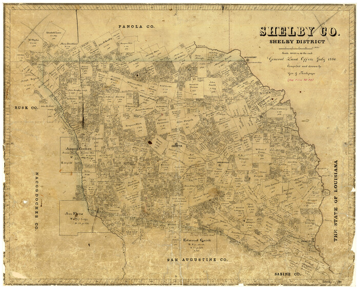 4030, Shelby County Shelby District, General Map Collection