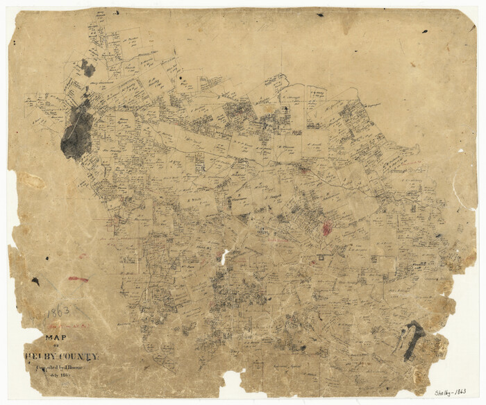 4031, Map of Shelby County, General Map Collection
