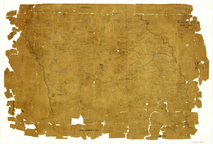 4033, Map of Shelby District, General Map Collection
