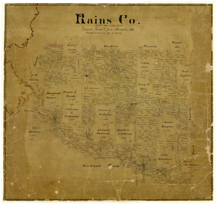 4035, Rains County, General Map Collection