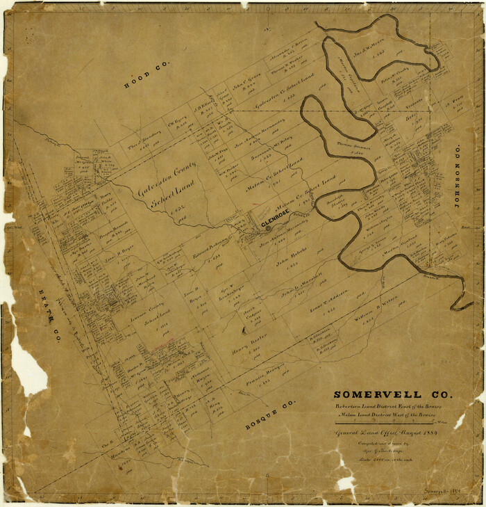 4042, Somervell County, General Map Collection
