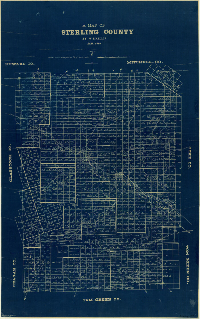 4054, A Map of Sterling County, General Map Collection
