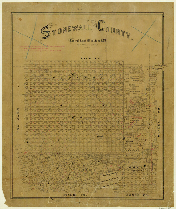 4060, Stonewall County, General Map Collection
