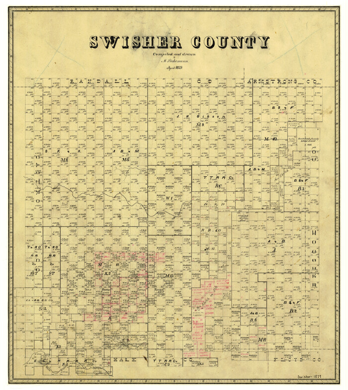 4063, Swisher County, General Map Collection