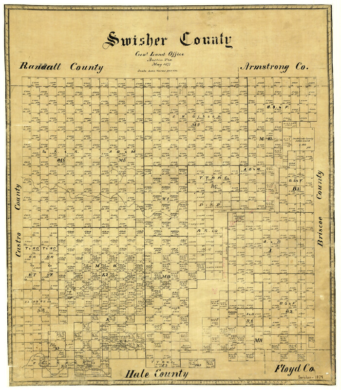 4064, Swisher County, General Map Collection