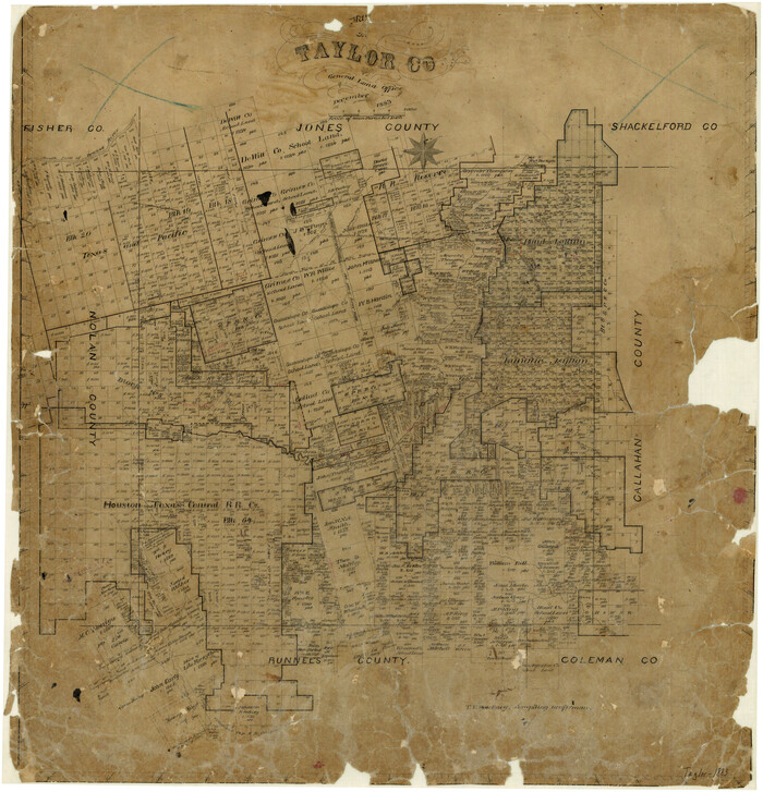 4069, Taylor County, General Map Collection
