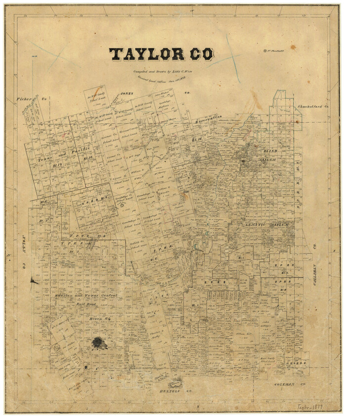 4072, Taylor County, General Map Collection