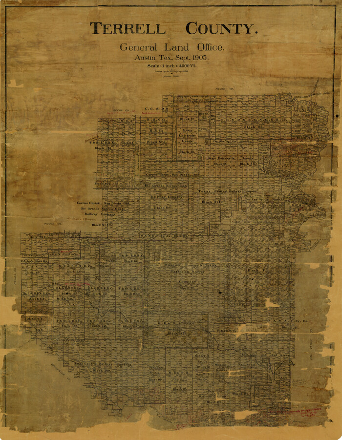 4075, Terrell County, General Map Collection
