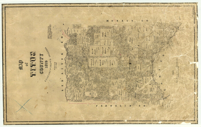4082, Map of Titus County, General Map Collection