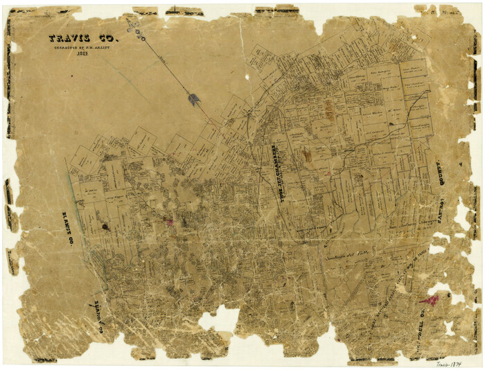 4091, Travis County, General Map Collection
