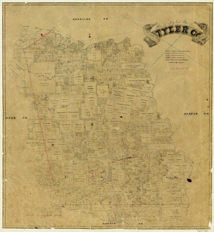 4100, Tyler County, General Map Collection
