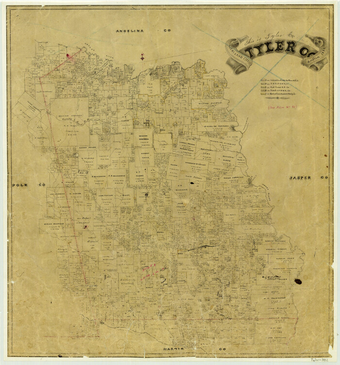 4100, Tyler County, General Map Collection