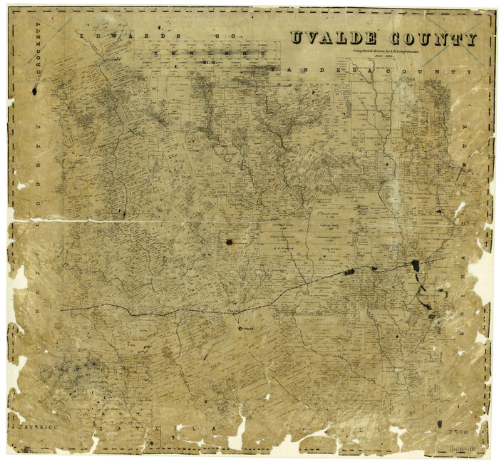 4106, Uvalde County, General Map Collection