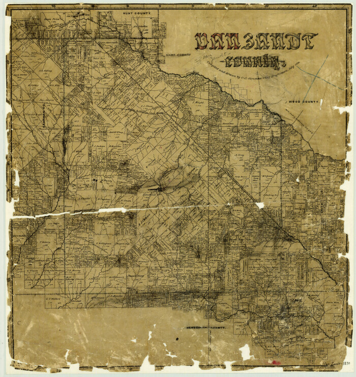 4112, Van Zandt County, General Map Collection