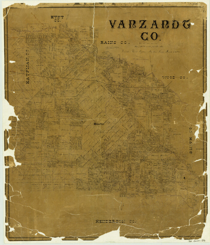 4114, Van Zandt County, General Map Collection
