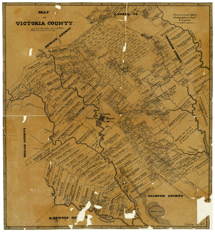 4116, Map of Victoria County, General Map Collection
