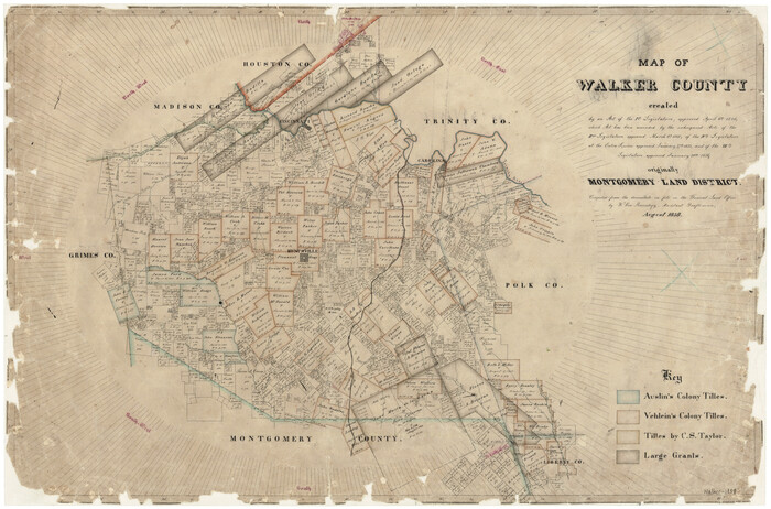 4120, Map of Walker County, General Map Collection
