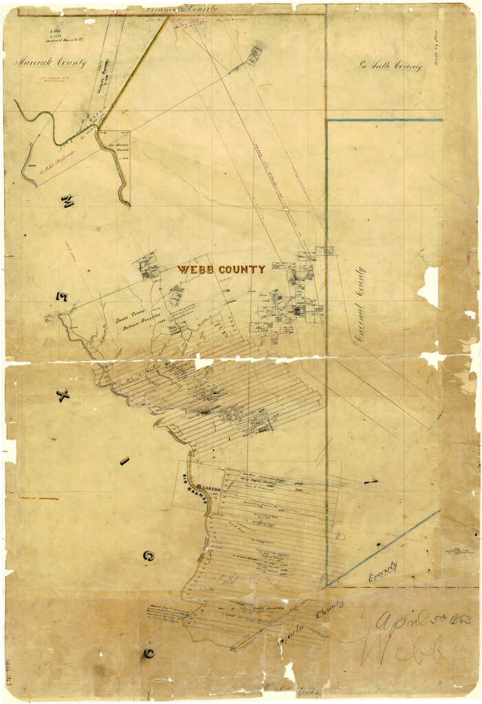 4129, Webb County, General Map Collection
