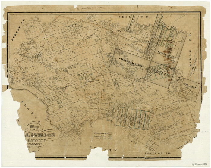 4149, Map of Williamson County, General Map Collection
