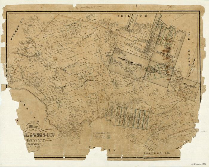 4149, Map of Williamson County, General Map Collection
