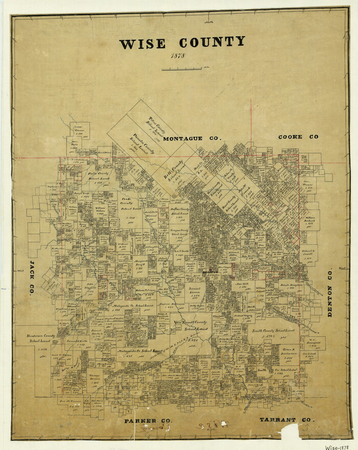 Wise County | 4161, Wise County, General Map Collection | 4161, Wise ...