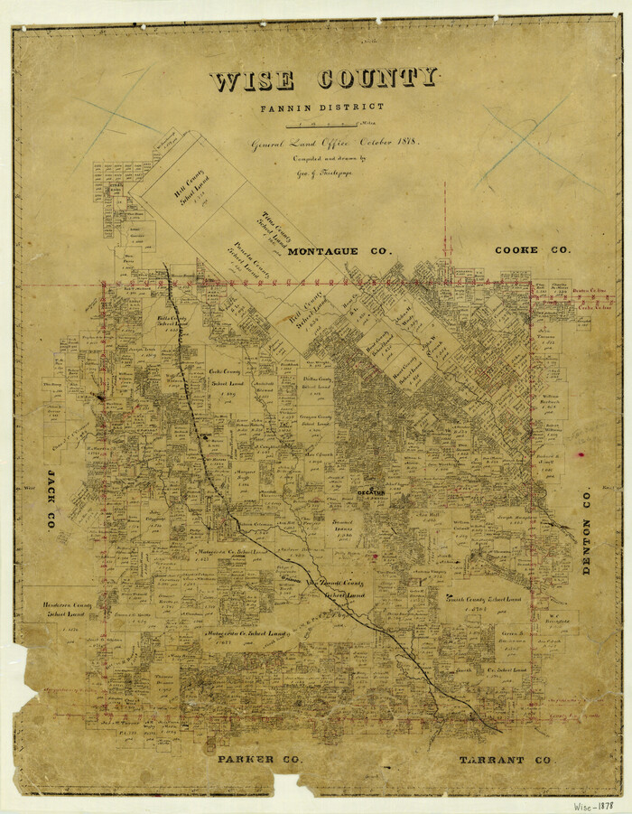 4164, Wise County Fannin District, General Map Collection