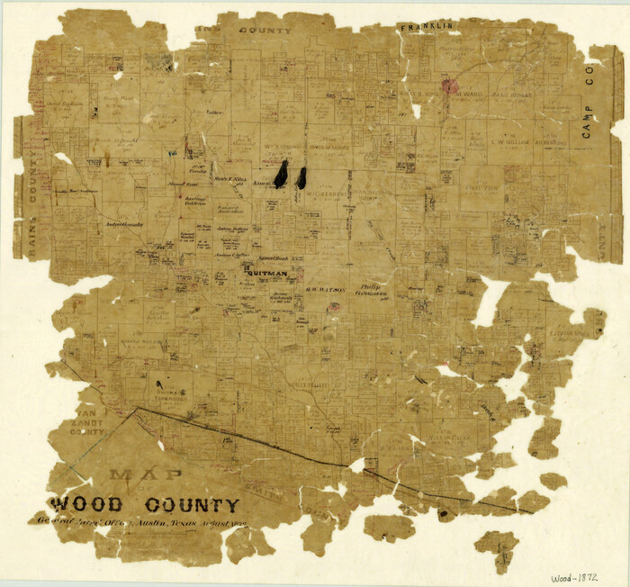 4167, Map of Wood County, General Map Collection