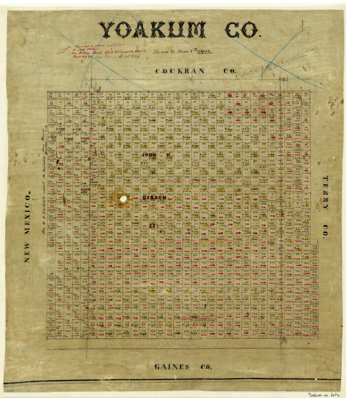 4171, Yoakum County, General Map Collection