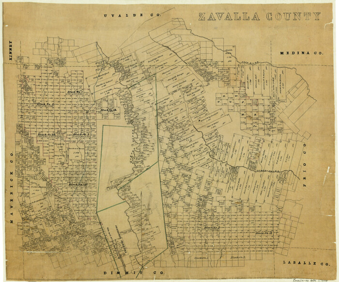 4179, Zavalla County, General Map Collection
