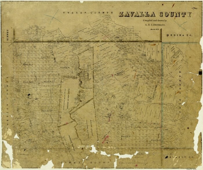 4182, Zavalla County, General Map Collection

