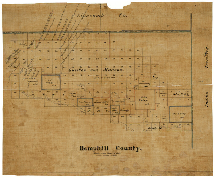 4389, Hemphill County, Maddox Collection