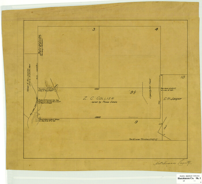 4472, [Z. C. Collier survey owned by Pease Estate, Hutchinson County], Maddox Collection