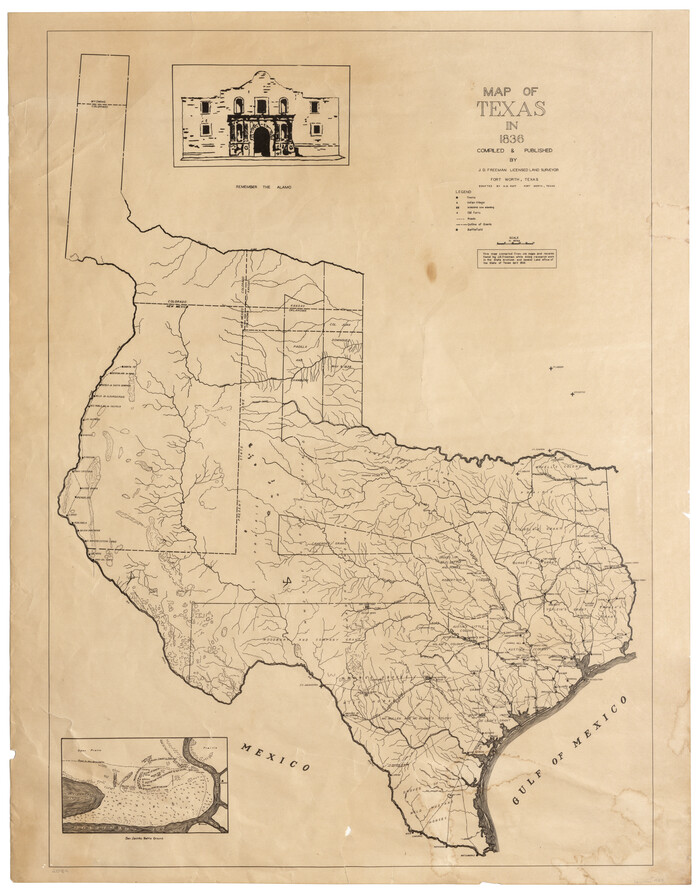 449, Map of Texas in 1836