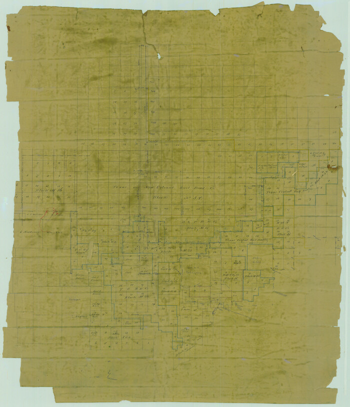4491, [Sketch in Hutchinson County, Texas], Maddox Collection