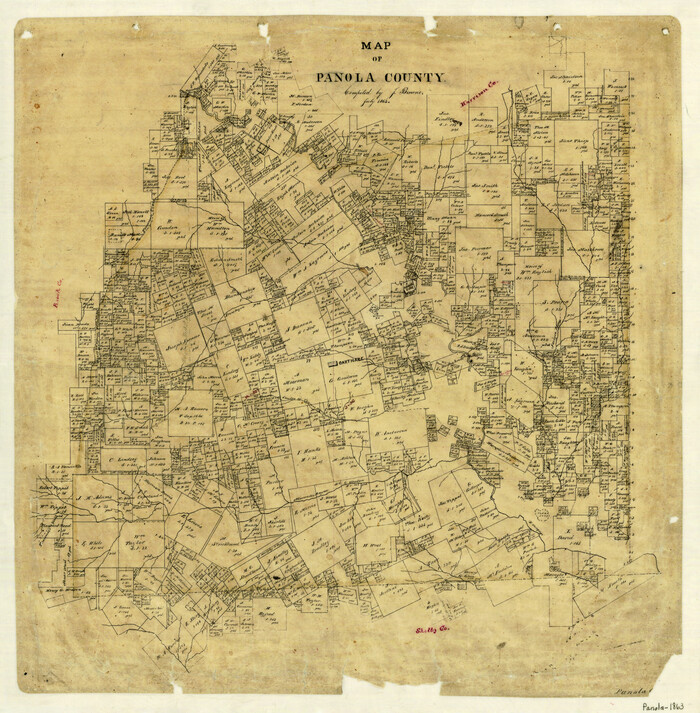 4503, Map of Panola County, General Map Collection
