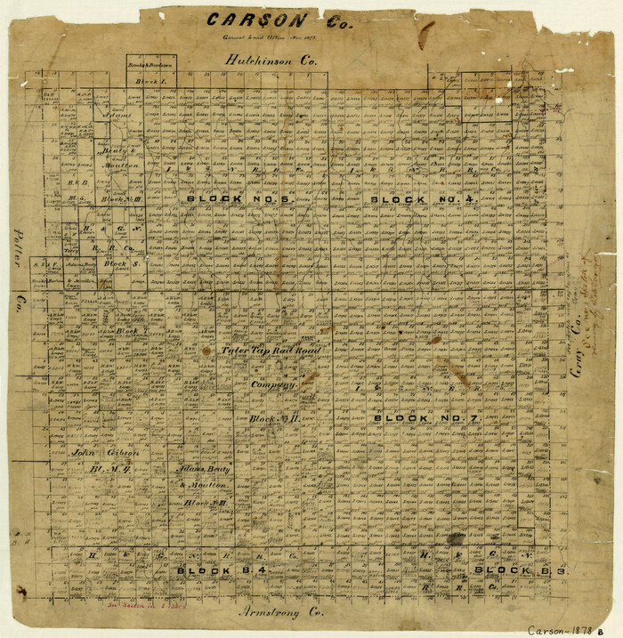 4515, Carson County, General Map Collection