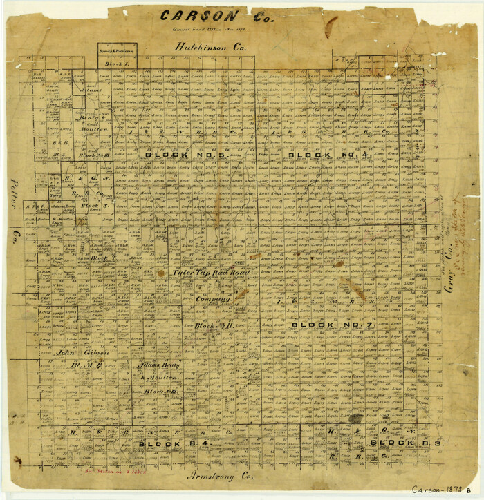 4515, Carson County, General Map Collection