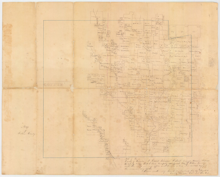 4519, Map of Collin County, General Map Collection